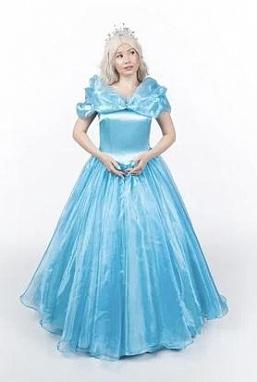 Костюм Принцессы в голубом платье 