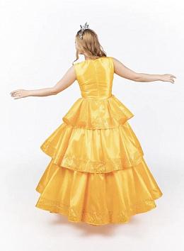 Костюм Принцессы в желтом платье взрослый
