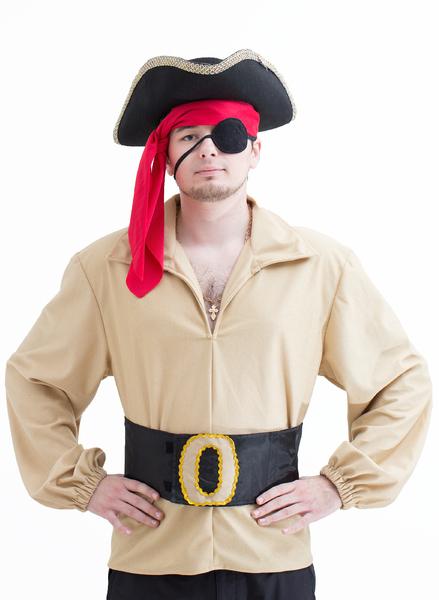 Костюм Пират взрослый со шляпой
