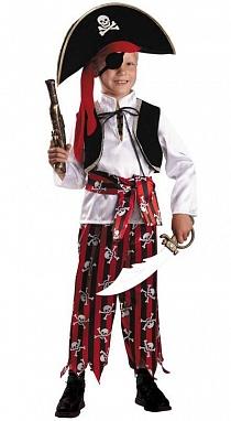 Карнавальный костюм пирата батик