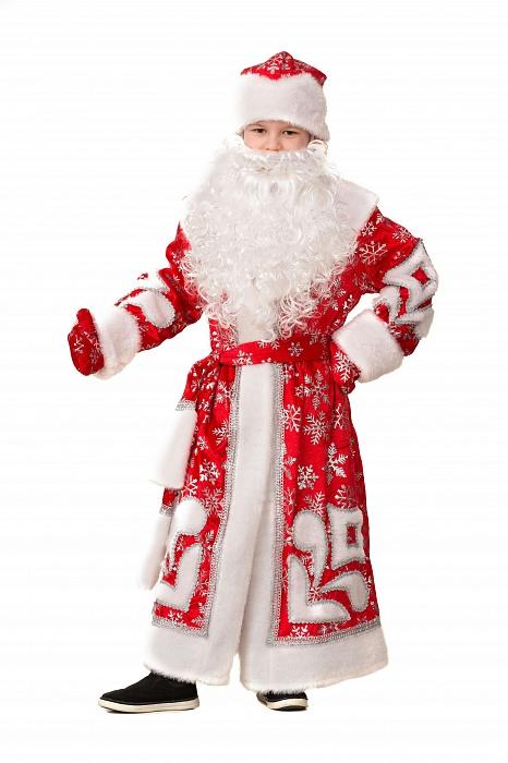 Новогодний костюм Деда Мороза Узор