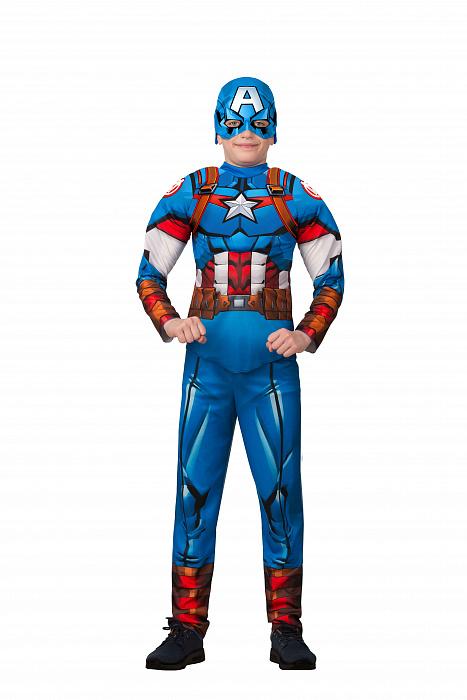 Костюм Капитан Америка с мускулами (Мстители)