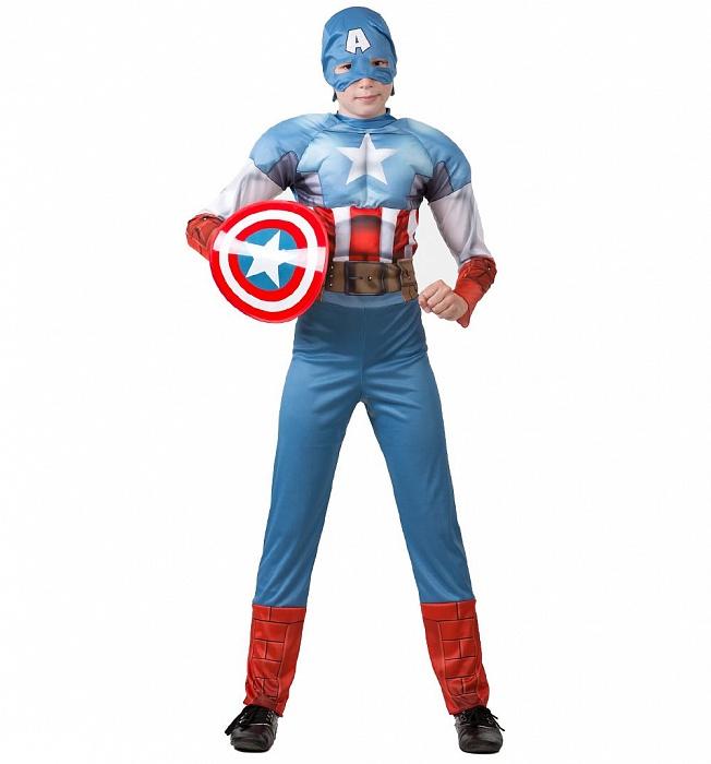 Карнавальный  костюм капитан Америка мстители