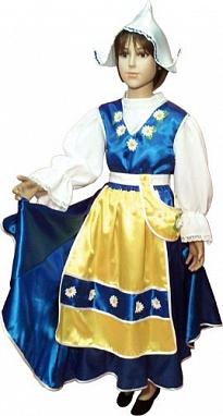 Шведский костюм для девочки