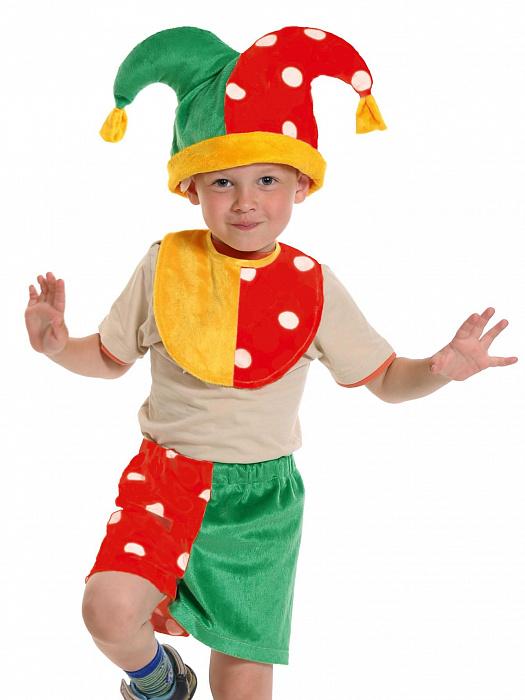 карнавальный костюм арлекино клоуна шута детский