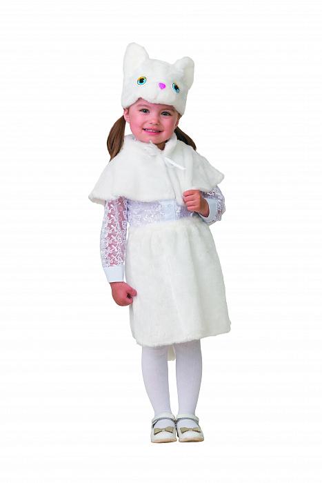 Карнавальный костюм кошка белая