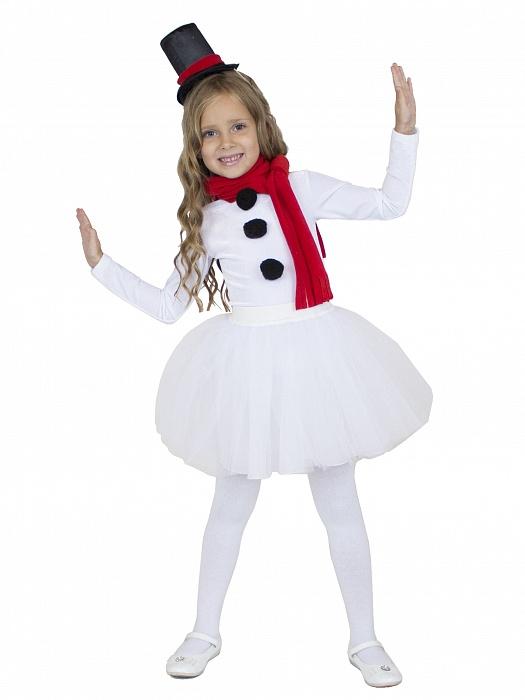 Карнавальный костюм Снеговик Девушка