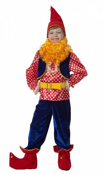 Карнавальный костюм гном весельчак