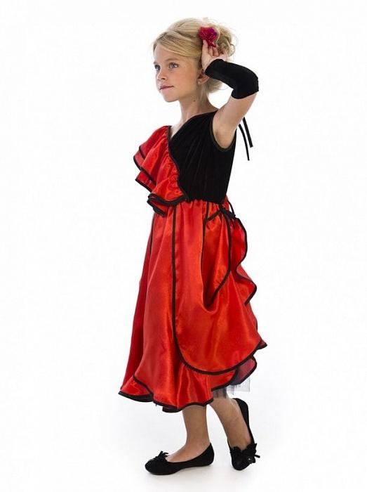 Испанское платье для фламенко