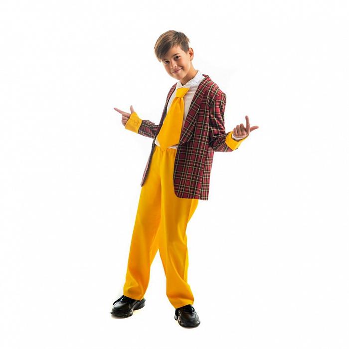 Костюм стиляги с желтыми штанами
