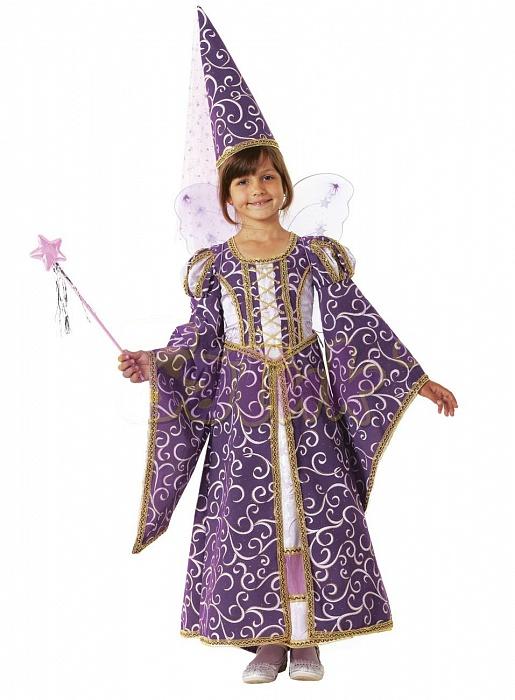 Карнавальный костюм фея лиловая