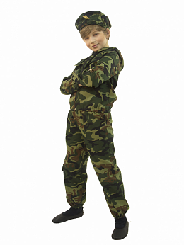 Современные военные костюмы для детей